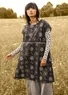 Kleid „Mallika“ aus Öko-Baumwolle (schwarz S)