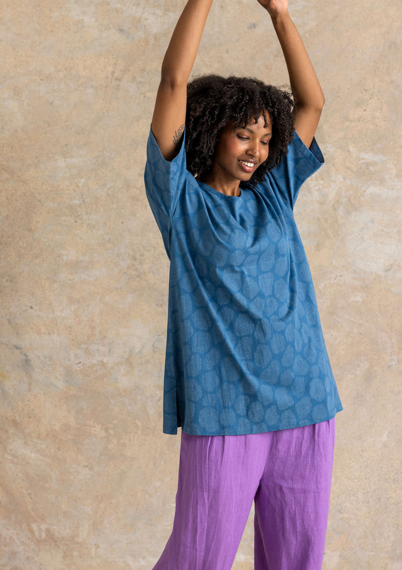 Himla” jersey dress in organic cotton gudrunsjoden.com