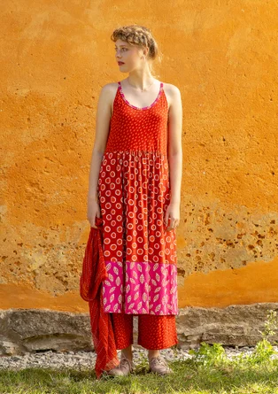 Robe en jersey « Singö » en coton biologique/modal - cuivre