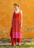 Robe en jersey « Singö » en coton biologique/modal (cuivre S)