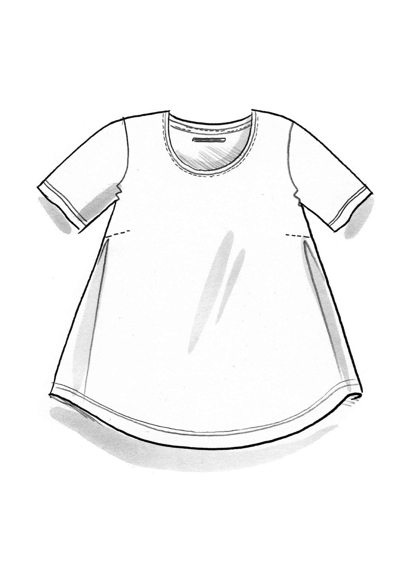Shirt „Beety“ aus Öko-Baumwolle cochenille