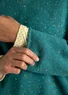 Nubby sweater in a lambswool blend (light bottle green/melange XS)