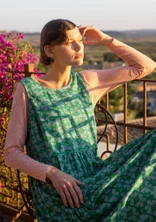 Jerseykleid „Papillon“ aus Bio-Baumwolle - basilikum