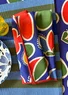 “Sol” organic cotton napkins, 2-pack (cobalt blue One Size)