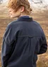 Einfarbige Hemdbluse „Fjälltur“ aus Bio-Baumwolle (tinte L)