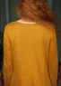 Jerseykjole "Satsuma" i hør (sennep S)
