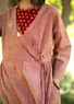 Robe tissée ”Rose hip” en coton biologique (henné L)