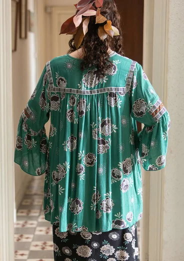 Bluse „Maya“ aus Viskose - wermutkraut