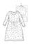 Tricot jurk "Pencil" van lyocell/elastaan (asgrijs XS)