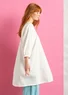 Robe tissée "Hilda" en coton biologique (blanc cassé M)
