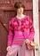 “Blåsippa” organic/recycled cotton sweater (pink orchid M)