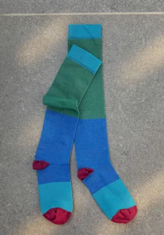Chaussettes de voyage en coton biologique/polyamide - lupin