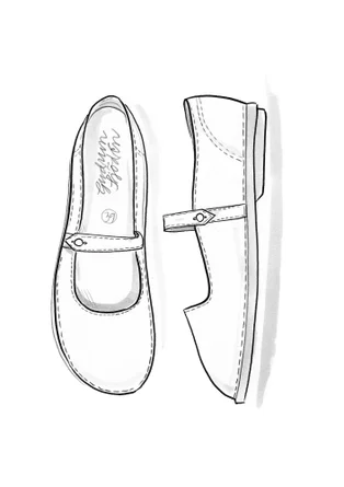 Babies en cuir nappa - 