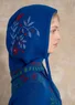 Strick-Balaklava „Tulipan“ aus Lammwollmischung/Bio-Baumwolle (tiefblau Einheitsgröße)