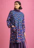 Kleid „Olivia“ aus Öko-Baumwolle/Recycling-Baumwolle (indigoblau S)