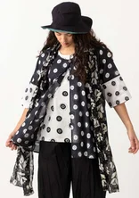 "Pia-Maria"-kangastunika eko- ja kierrätyspuuvillaa -