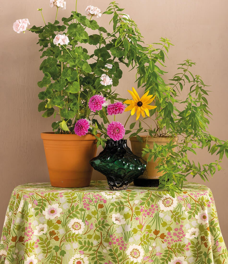 “Primavera” tablecloth in organic cotton