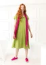 Robe "Galilei" en jersey de lyocell/élasthanne (kiwi M)