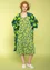 Tricot jurk "Luisa" van biologisch katoen (donkercicade S)