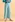Lyocell/elastane jersey trousers - blue topaz