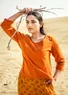 “Daisy” organic cotton top (henna M)