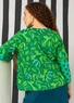 “Uuve” organic cotton blouse (basil XXL)