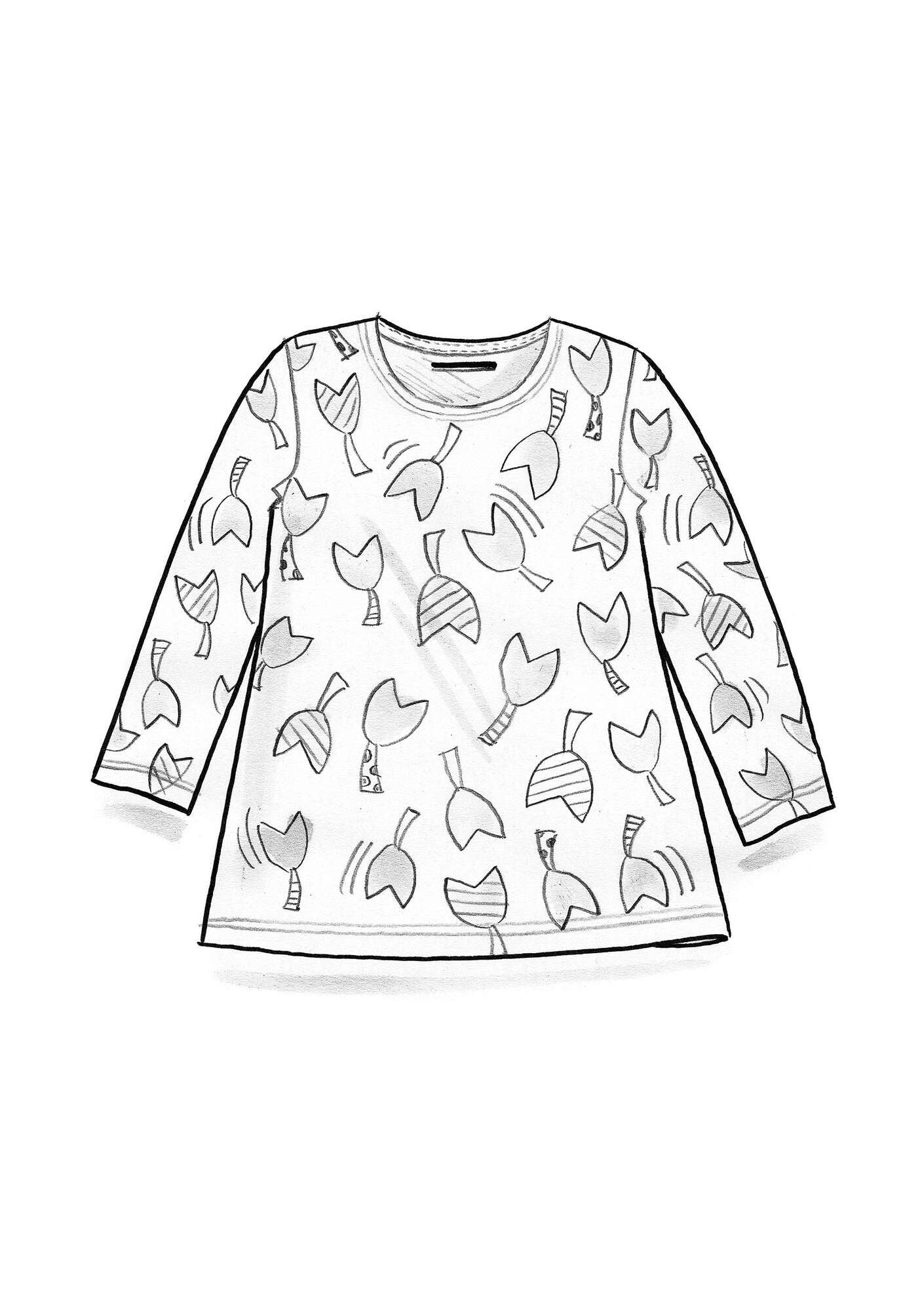Mika” top in organic cotton/modal gudrunsjoden.com