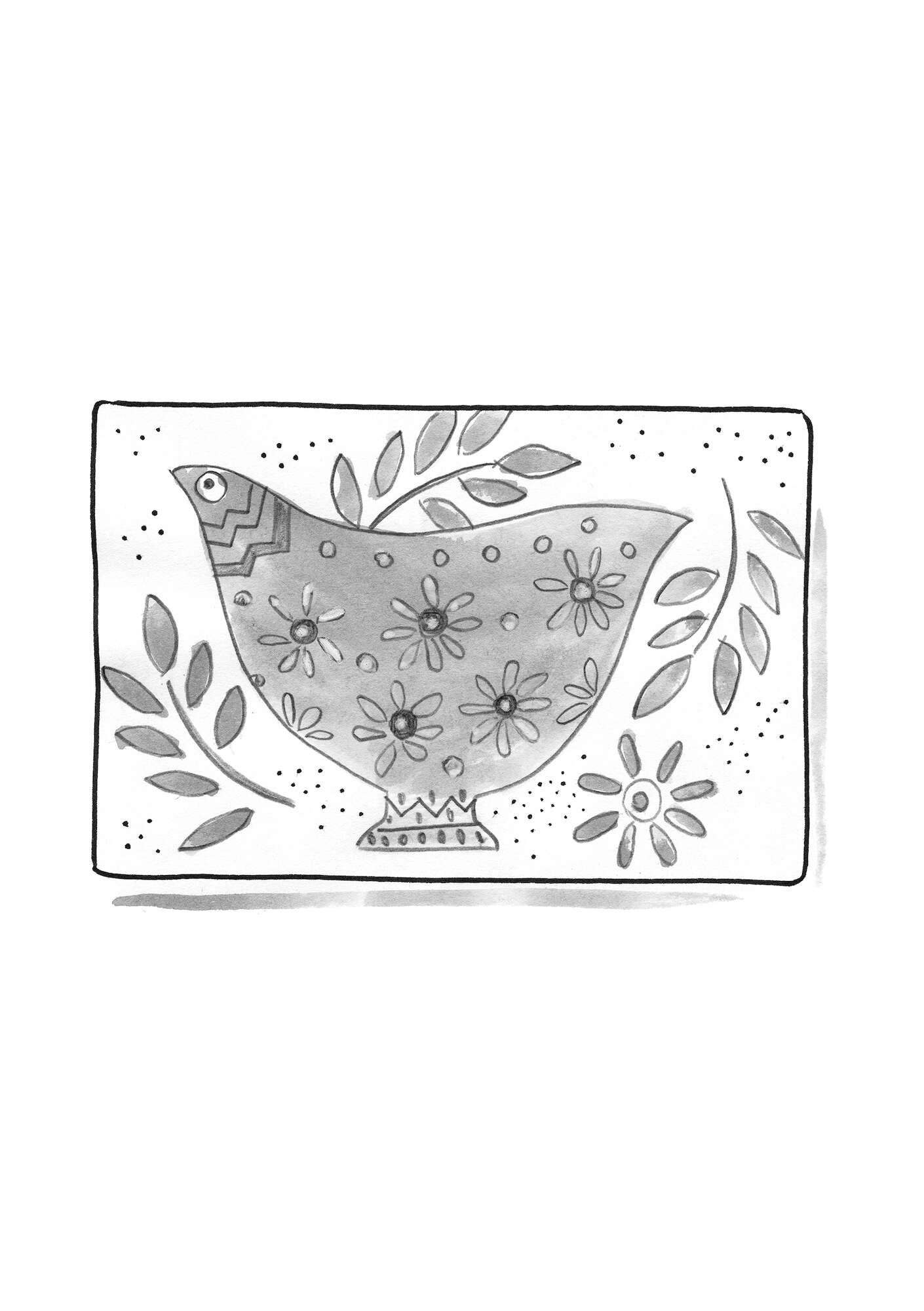 “Okarina” coir doormat kiwi