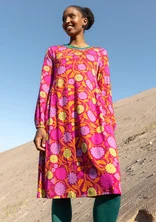 Robe "Pink Moon" en jersey de lyocell/élasthanne - hibiscus foncé