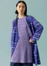 “Elsie” cardigan in organic/recycled cotton (sky blue L)