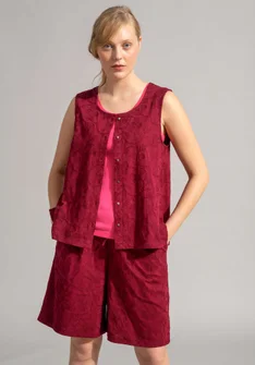Jerseyshirt „Runa“ aus Bio-Baumwolle - purpur