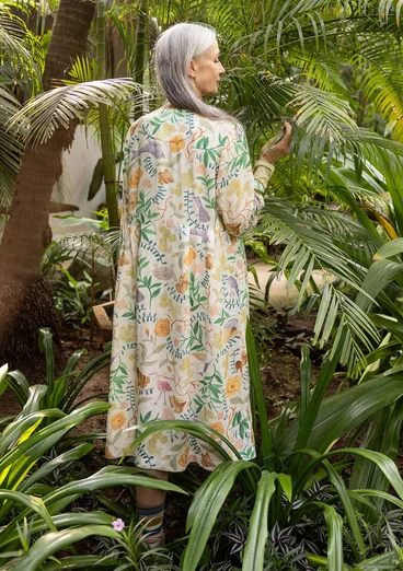 Robe "Mockingbird" en tissu de lin/modal - fleur de sureau