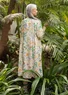Robe "Mockingbird" en tissu de lin/modal (fleur de sureau XXL)