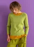 Pull en coton biologique/lyocell (kiwi XL)