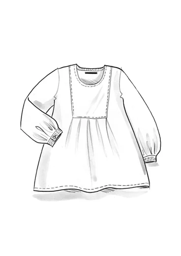 Vevd bluse «Fiona» i lin - henna
