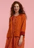 Dotted organic cotton cardigan (rowan XXL)