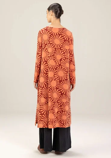 “Taiyoko” lyocell/elastane jersey dress - rooibos