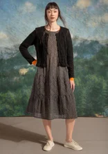 Strickjacke „Raya“ aus Bio-Baumwolle - schwarz