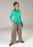 “Bodil” woven linen trousers (mole XS)
