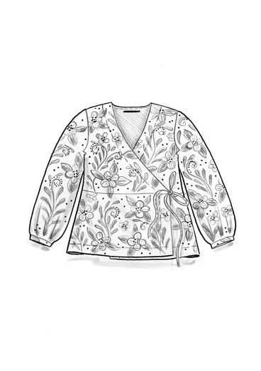Velurjakke «Cornus» i økologisk bomull / resirkulert polyester - rødbete