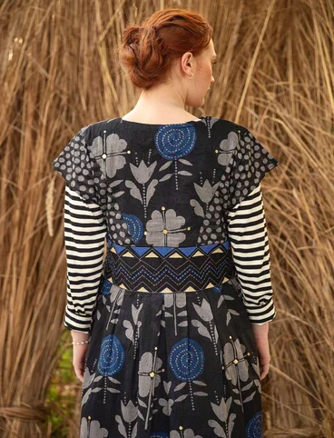 Kleid „Rosamunda“ aus Baumwollgewebe - svart