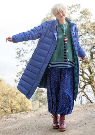 Gemusterte Hose „Lambadi“ aus Lyocell/Elasthan - lupine