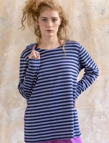 Organic cotton striped essential sweater - mrk0SP0indigo0SL0tistel