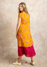 Tricot tuniek "Nypon" van biologisch katoen/modal - afrikaantje