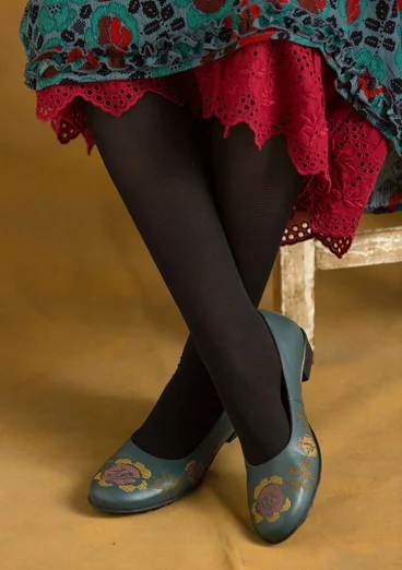 Chaussures à talon "Roza" en nappa - agave