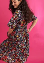 Webkleid „Sommaräng“ aus Bio-Baumwolle/Modal - schwarz