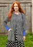 “Krusa” blouse in organic cotton (black S)