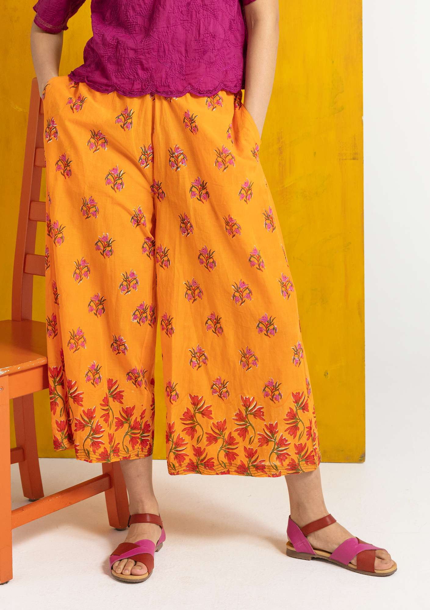 Pantalon Tara marigold