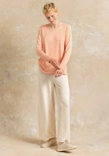 Jersey pants in lyocell/spandex - feather