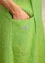 Vävd klänning i lin (ärtgrön M)